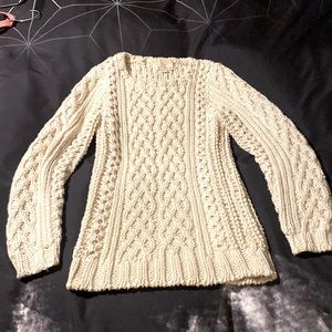 Band of Outsiders Thick Cable Sweater